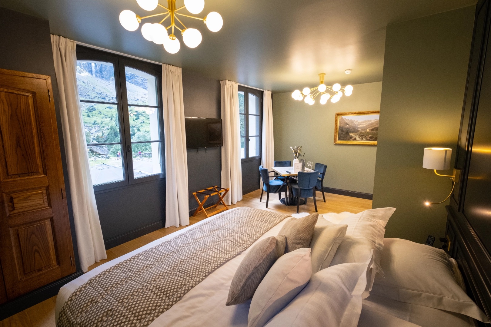 Chambre hôtel Cirque et Cascade