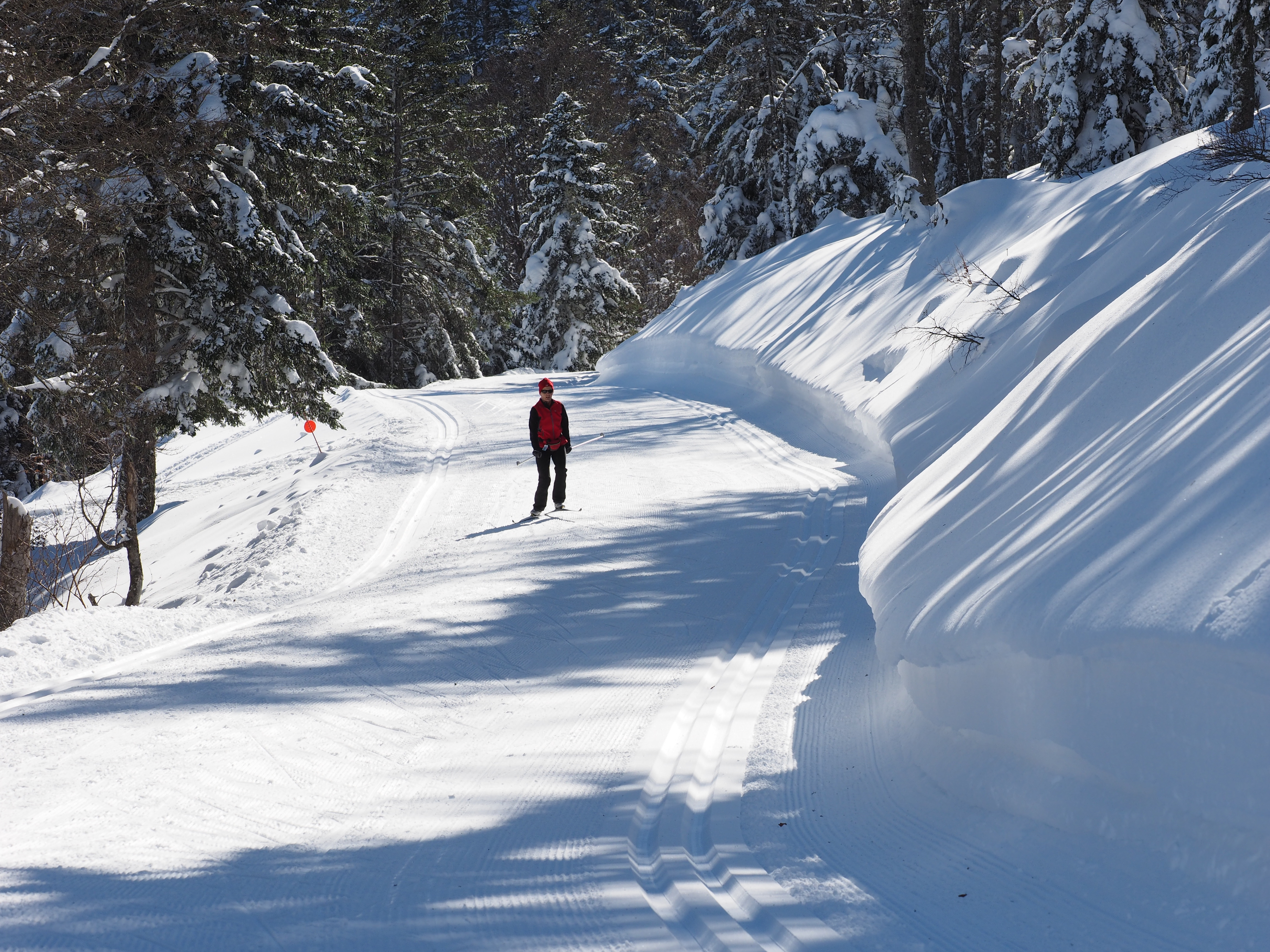 Ski de fond Neige en Val d'Azun
