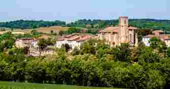 Vue de Montréal du Gers