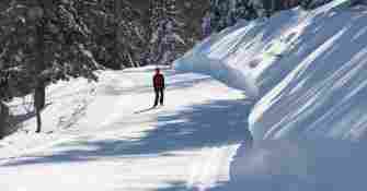Ski de fond Neige en Val d'Azun