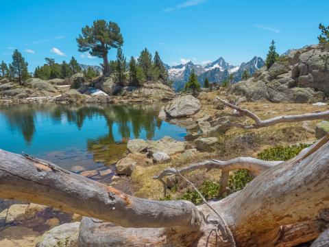 Près du refuge d'Amitges Encantats